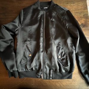 Satin lightweight bomber jacket “Prosecco girls”